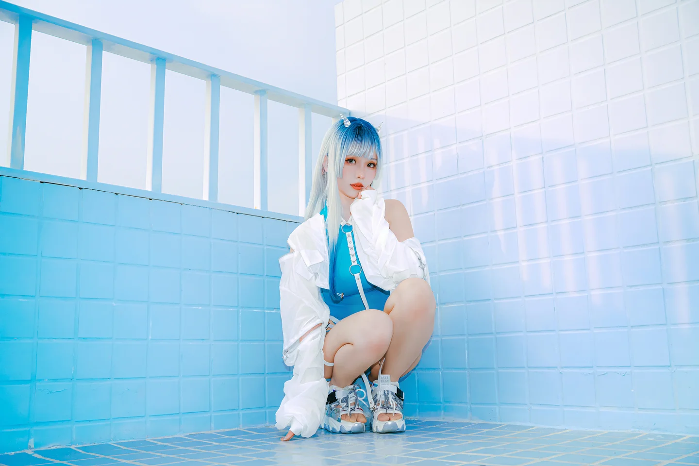 ElyEE子 - Glassyhorn Devil [34P,3V-94MB] tg@simisebaisi 【丝足阁】023.webp